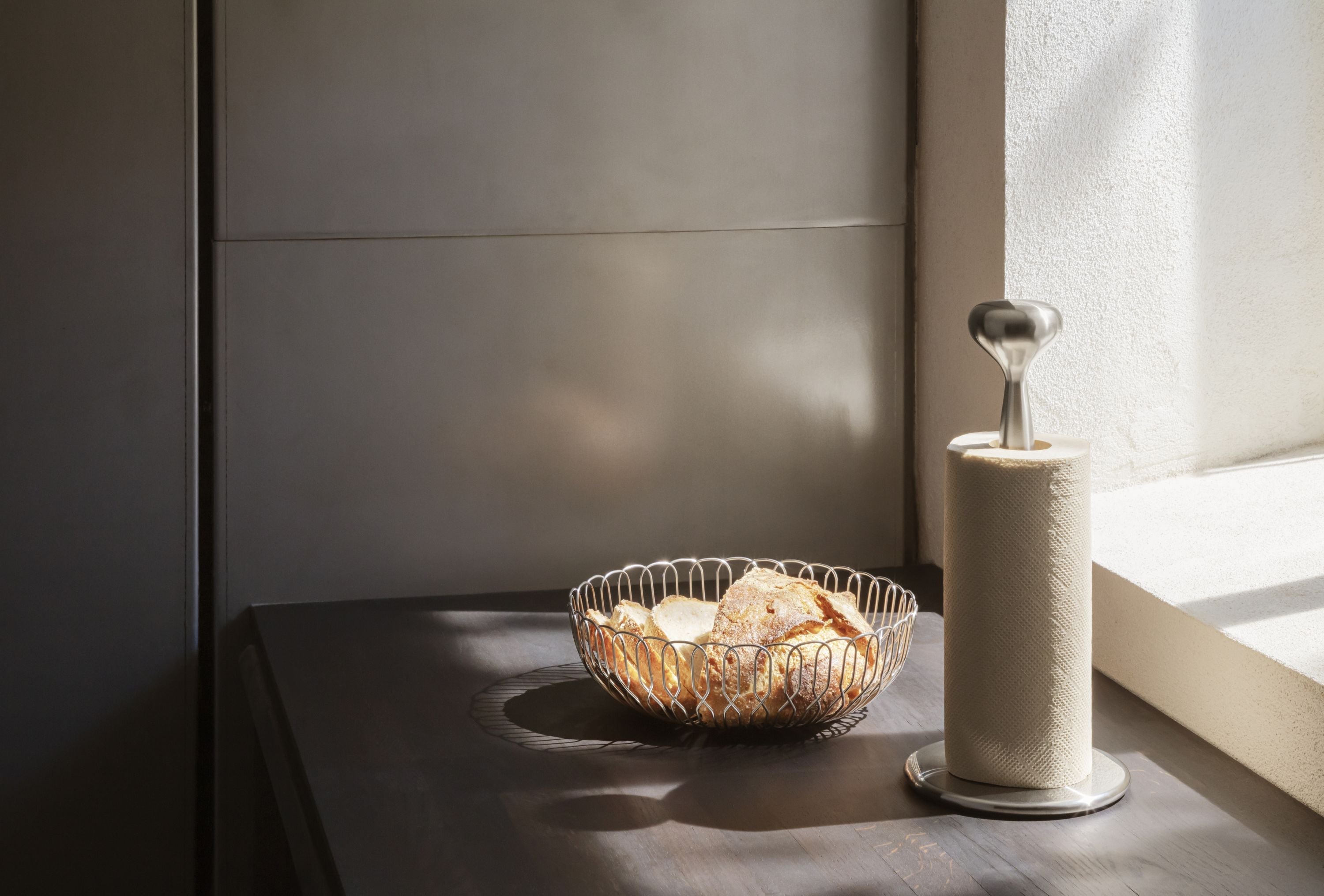 [product_category]-Georg Jensen Alfredo Kitchen Roll Holder-Georg Jensen-5705145069121-3586202-GEO-5