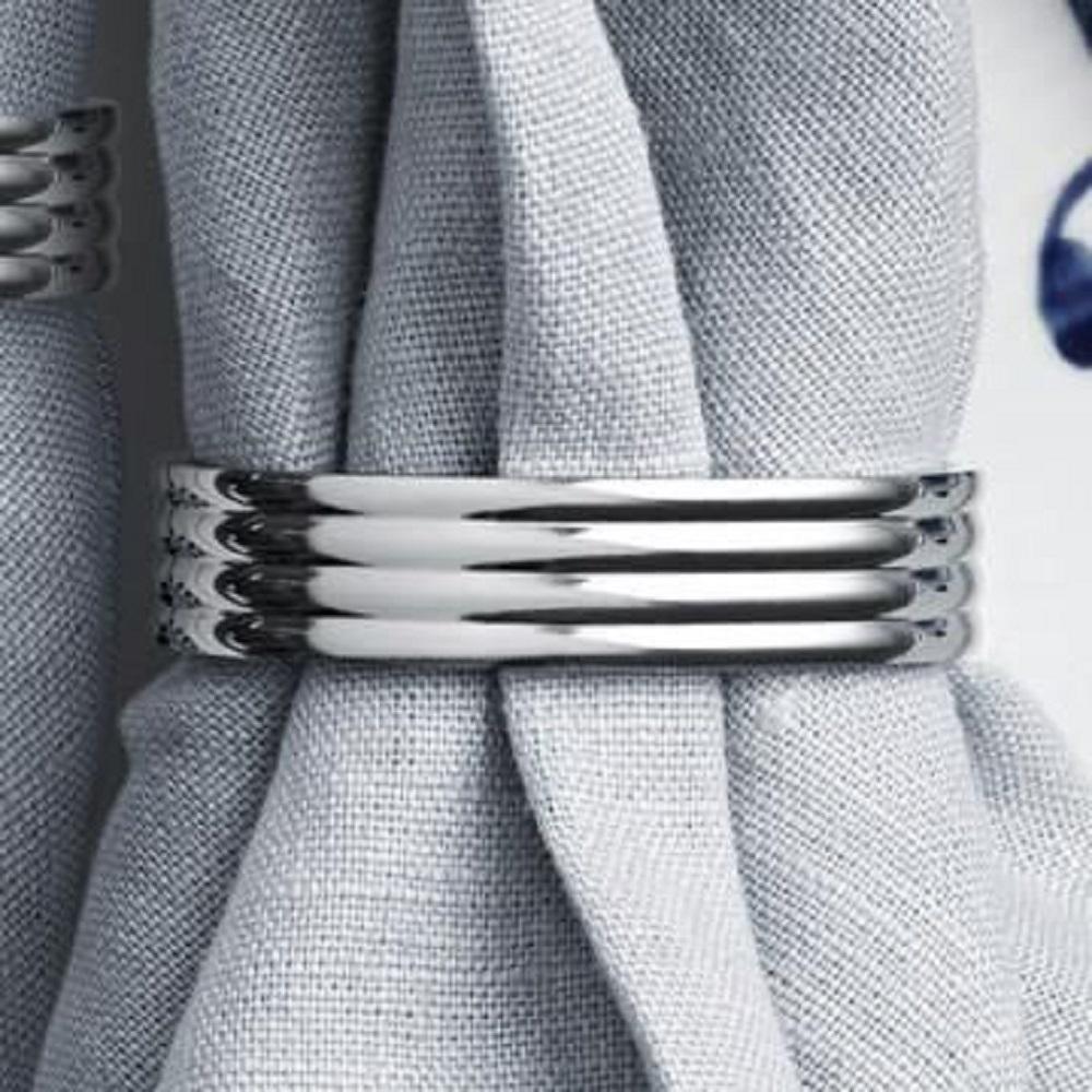 [product_category]-Georg Jensen Bernadotte Napkin Rings, 2 Pcs.-Georg Jensen-5705145107663-3609375-GEO-2