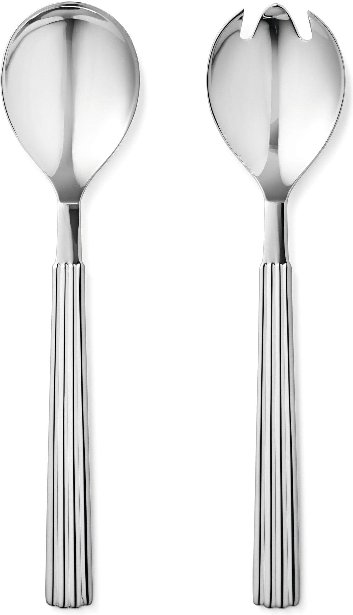 [product_category]-Georg Jensen Bernadotte Salad Cutlery, 230 Mm-Georg Jensen-5705145265752-3609090-GEO-1
