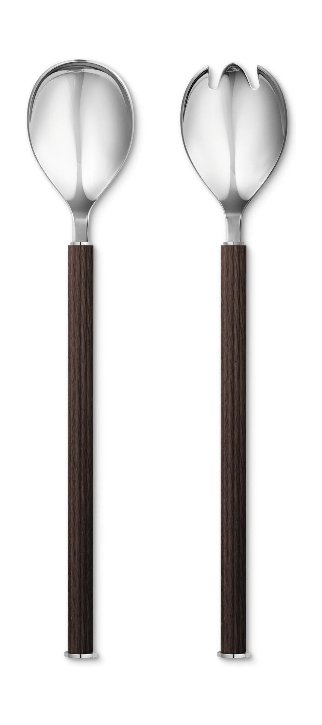 [product_category]-Georg Jensen Bernadotte Salad Server, Smoked Oak-Georg Jensen-5713275085591-10018217-GEO-1
