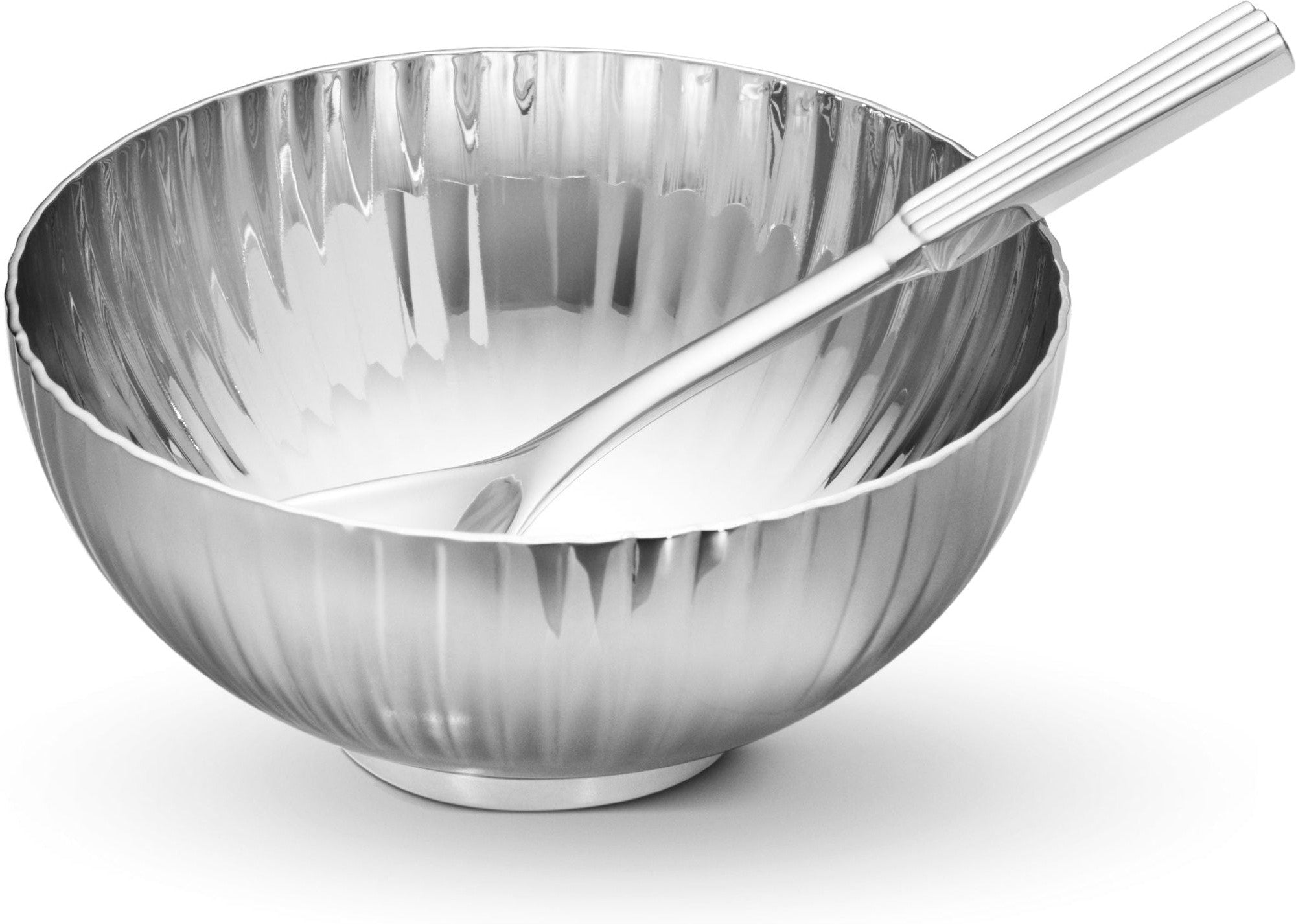 [product_category]-Georg Jensen Bernadotte Salt Bowl And Spoon-Georg Jensen-5713275071778-10015894-GEO-1