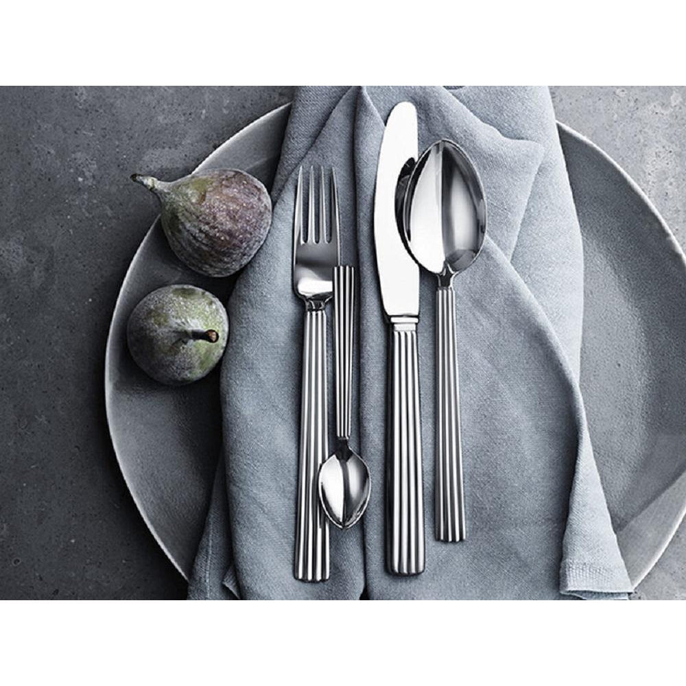 [product_category]-Georg Jensen Bernadotte Teaspoon, Set Of 4-Georg Jensen-5713275066347-10014963-GEO-3
