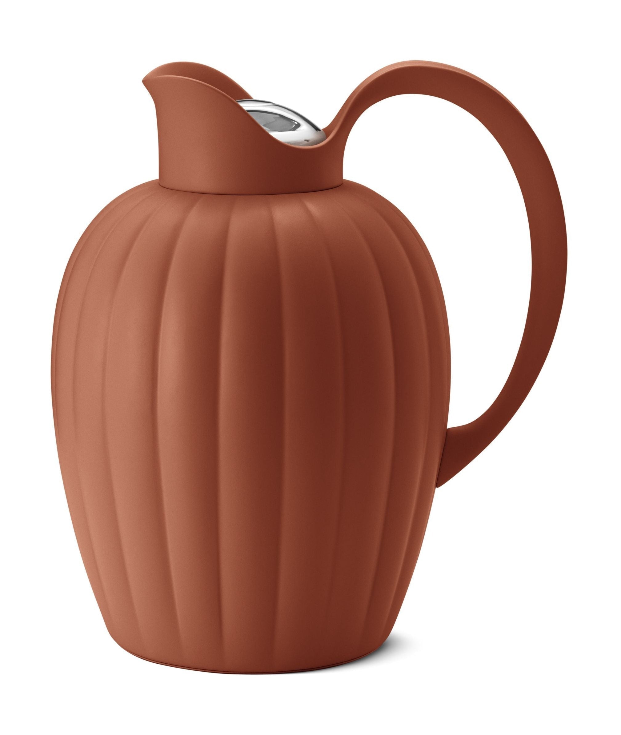 [product_category]-Georg Jensen Bernadotte Thermos 1 L, Terracotta Red-Georg Jensen-5713275224310-10019712-GEO-1