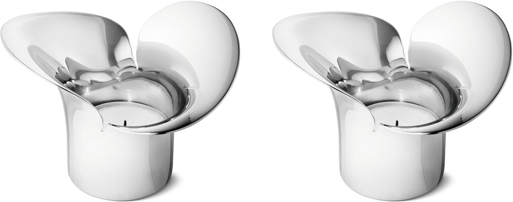 [product_category]-Georg Jensen Bloom Botanica Tealight Holder, 2 Pcs.-Georg Jensen-5713275078777-10016986-GEO-1