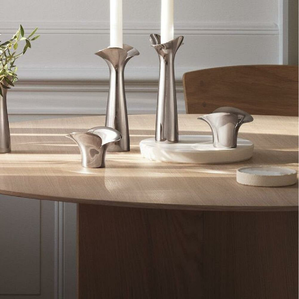 [product_category]-Georg Jensen Bloom Botanica Tealight Holder, 2 Pcs.-Georg Jensen-5713275078777-10016986-GEO-2