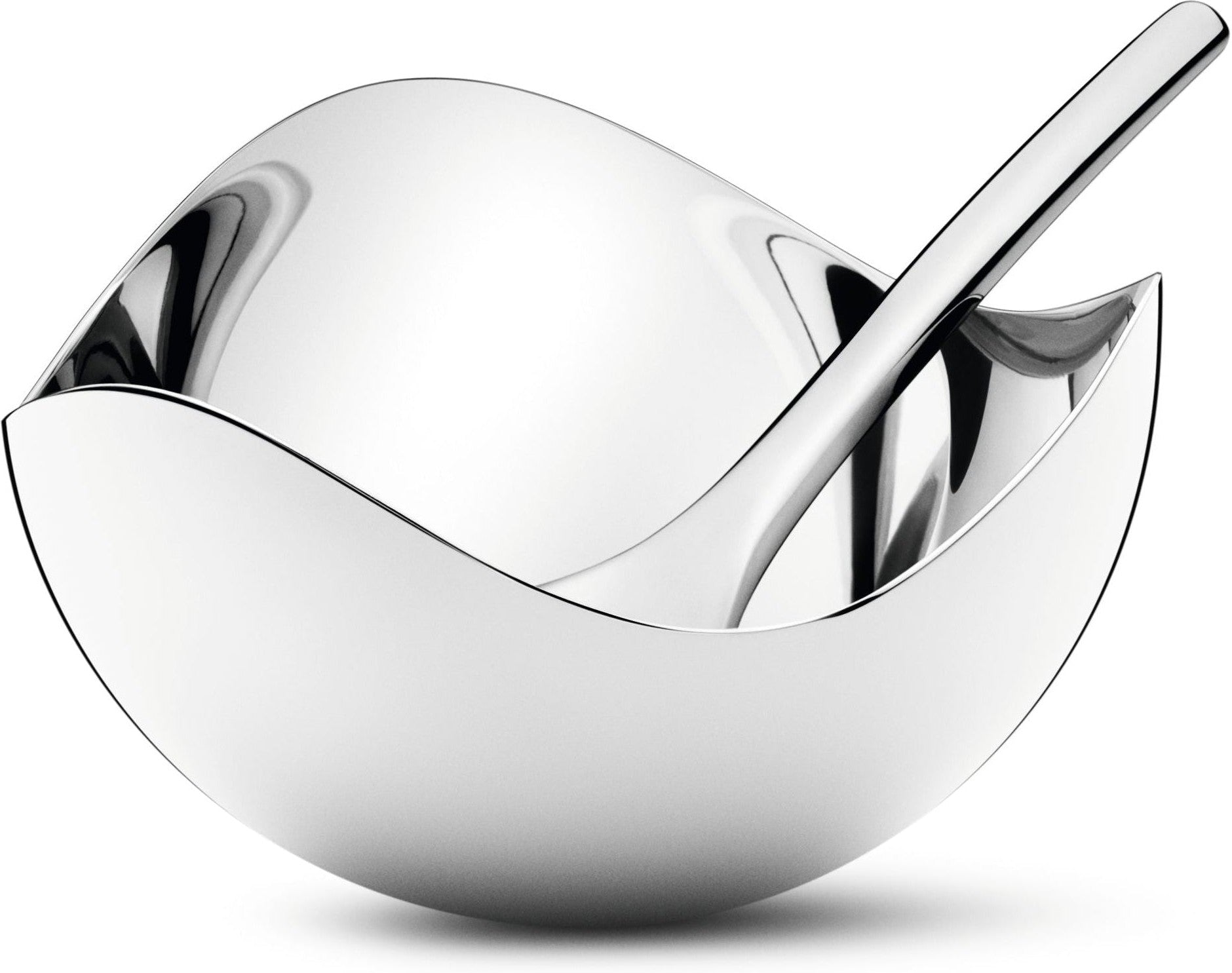 [product_category]-Georg Jensen Bloom Salt Bowl With Spoon-Georg Jensen-5705145116825-3586225-GEO-1