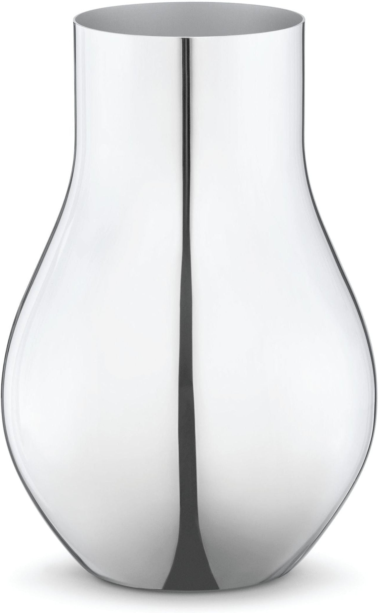 [product_category]-Georg Jensen Cafu Vase Stainless Steel, 22 Cm-Georg Jensen-5705145204638-3586357-GEO-1