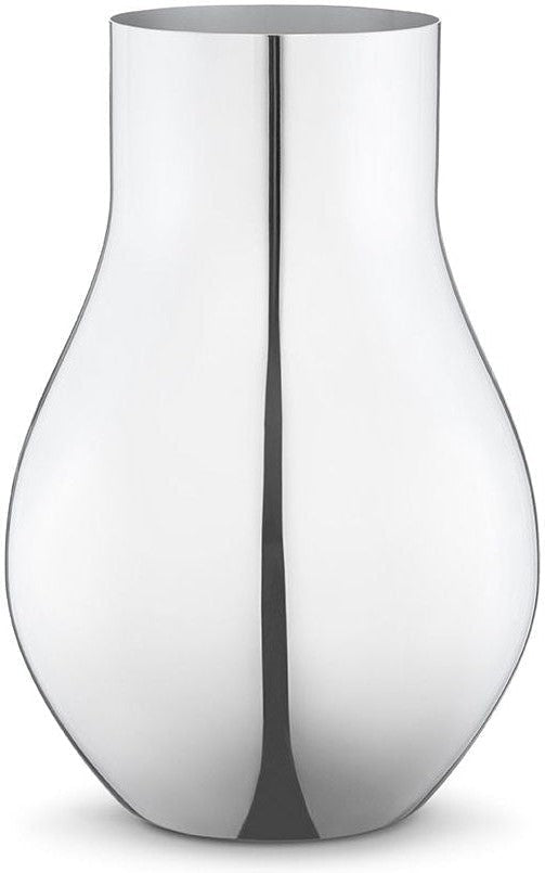 [product_category]-Georg Jensen Cafu Vase Stainless Steel, 30 Cm-Georg Jensen-5705145204645-3586358-GEO-1