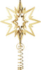 Georg Jensen Juletræstjerne guldbelægning, 17 cm