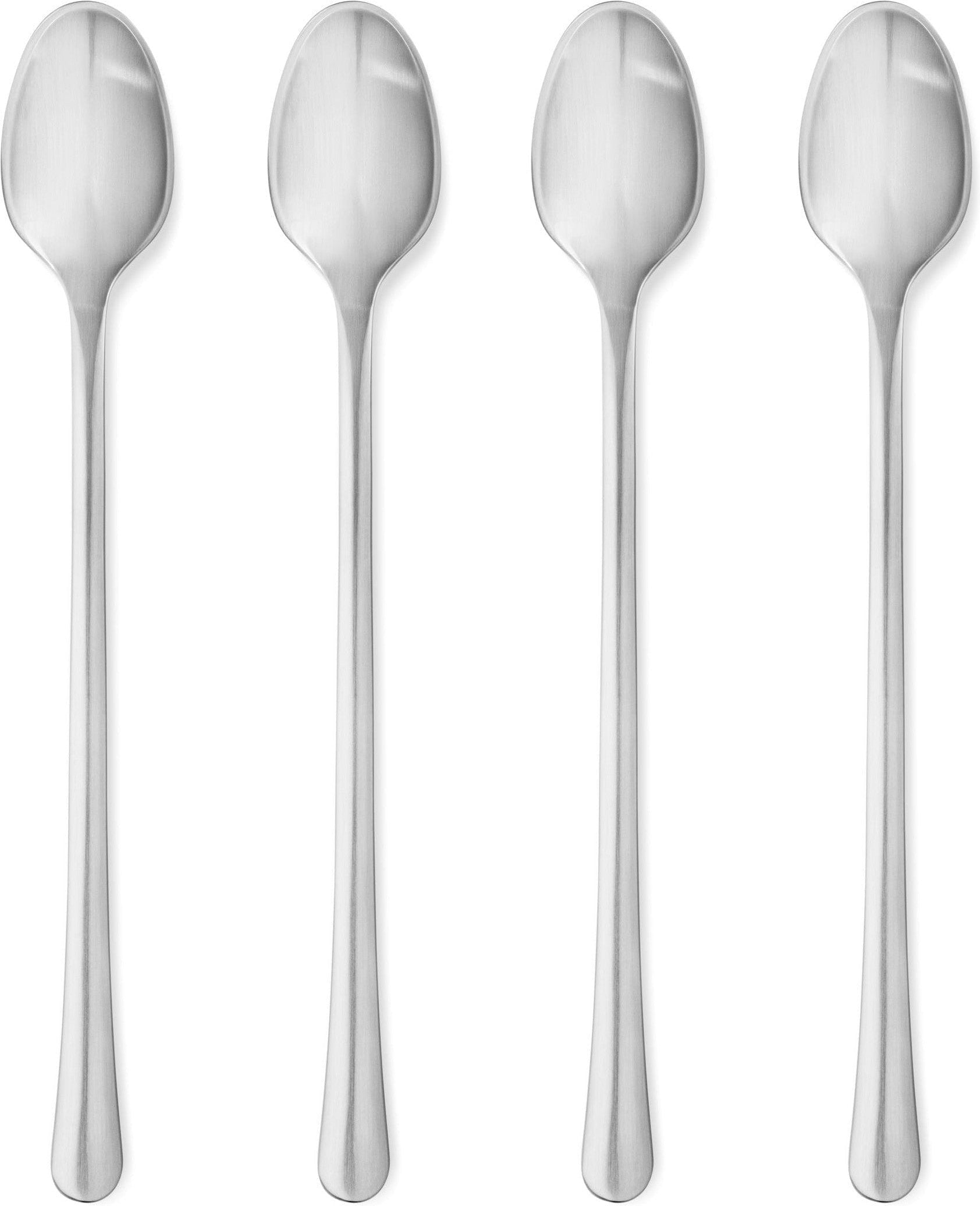 [product_category]-Georg Jensen Copenhagen Caffélatte Spoon Matt, 4 Piece Set-Georg Jensen-5713275038955-10010311-GEO-1