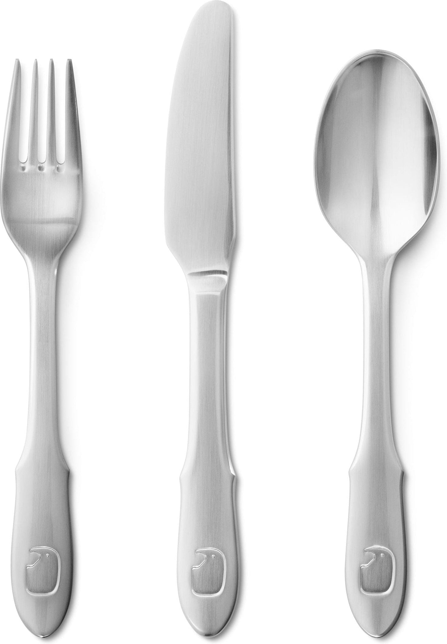 [product_category]-Georg Jensen Elephant Cutlery, 3 Piece Set-Georg Jensen-5705145243521-3580068-GEO-1