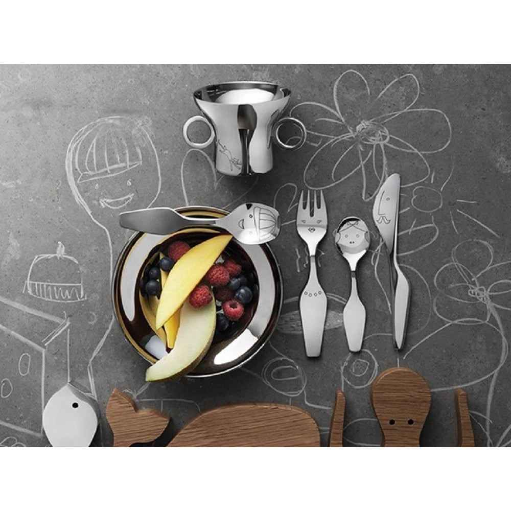 [product_category]-Georg Jensen Elephant Cutlery, 3 Piece Set-Georg Jensen-5705145243521-3580068-GEO-2