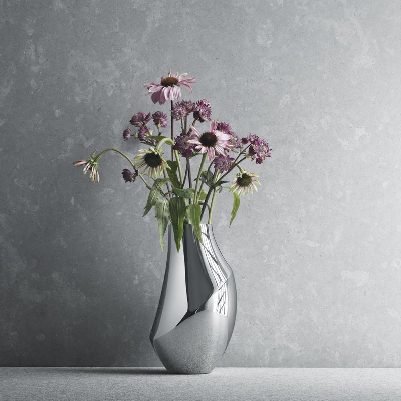 [product_category]-Georg Jensen Flora Vase, 23 Cm-Georg Jensen-5705145004122-3586104-GEO-3