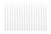 Georg Jensen Hanukkah menorah stearinlys paraffin hvide 18 stk
