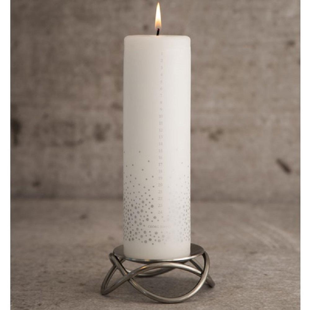 [product_category]-Georg Jensen Harmony Candle Holder, Gold Plating-Georg Jensen-5705145262898-3586142-GEO-4