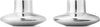 Georg Jensen Hk Candle Holder, 2 Pcs.