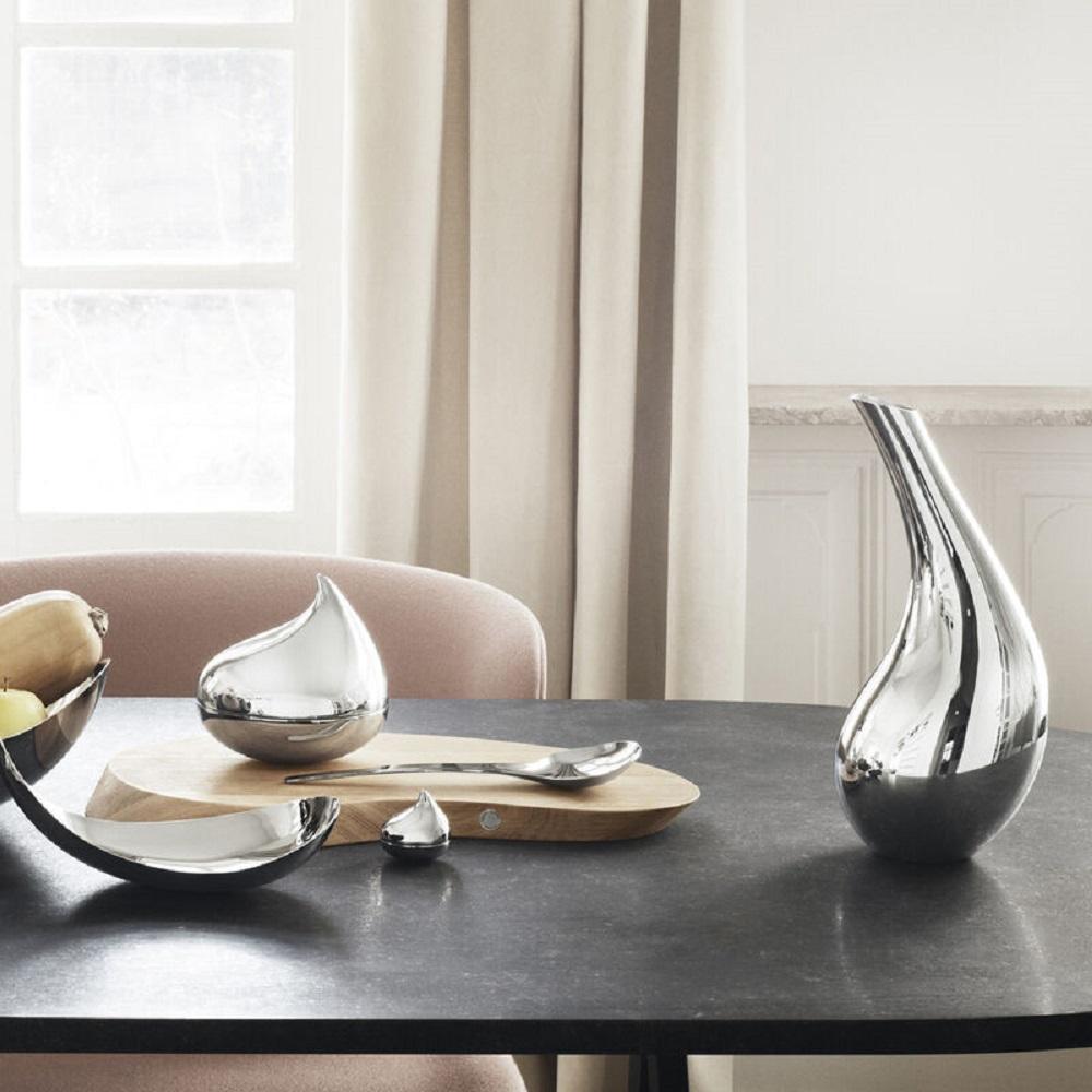 [product_category]-Georg Jensen Leaf Serving Bowl Highly Polished, 11 Cm-Georg Jensen-5705145099074-3586286-GEO-3
