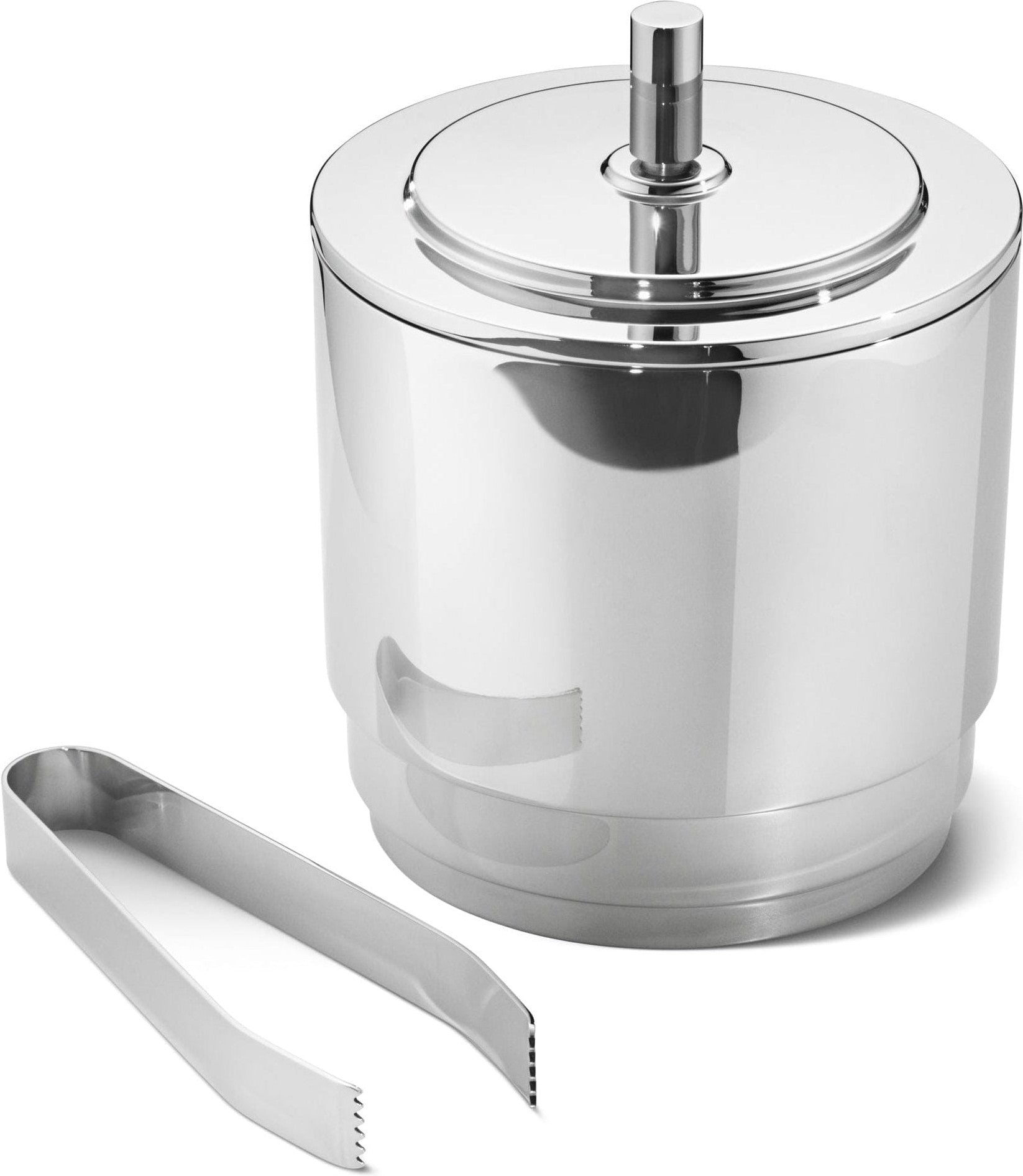 [product_category]-Georg Jensen Manhattan Ice Bucket With Tongs-Georg Jensen-5705145253247-3586086-GEO-1