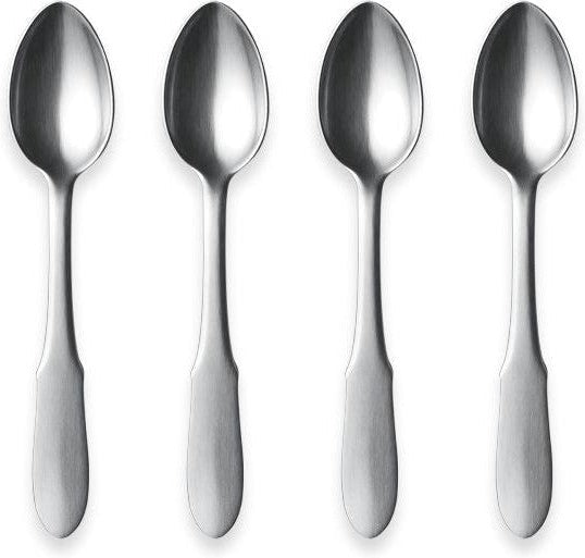 [product_category]-Georg Jensen Mitra Coffee Spoon, Set Of 4-Georg Jensen-5713275066620-10014980-GEO-1