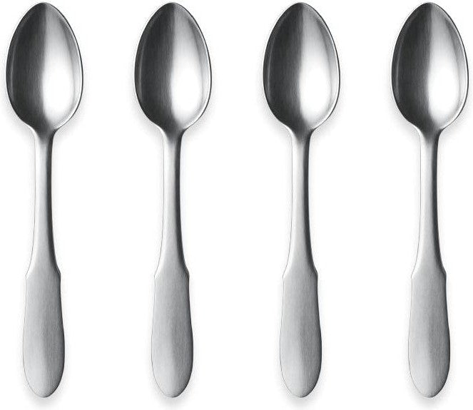 [product_category]-Georg Jensen Mittra Teaspoon, Set Of 4-Georg Jensen-5713275066644-10014981-GEO-1