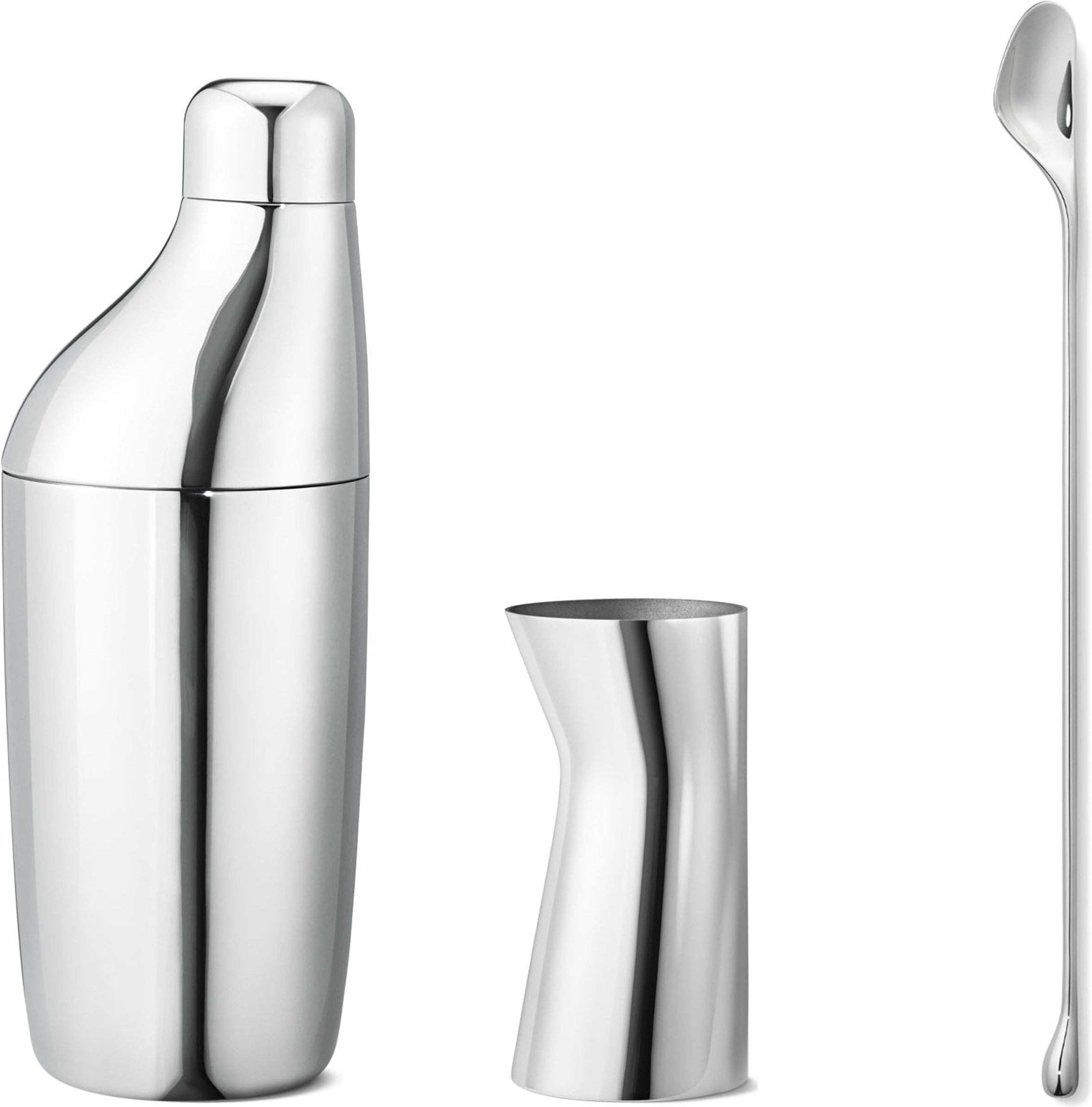 [product_category]-Georg Jensen Sky Set Shaker, Bar Spoon & Measuring Cup-Georg Jensen-5713275031611-10009247-GEO-1