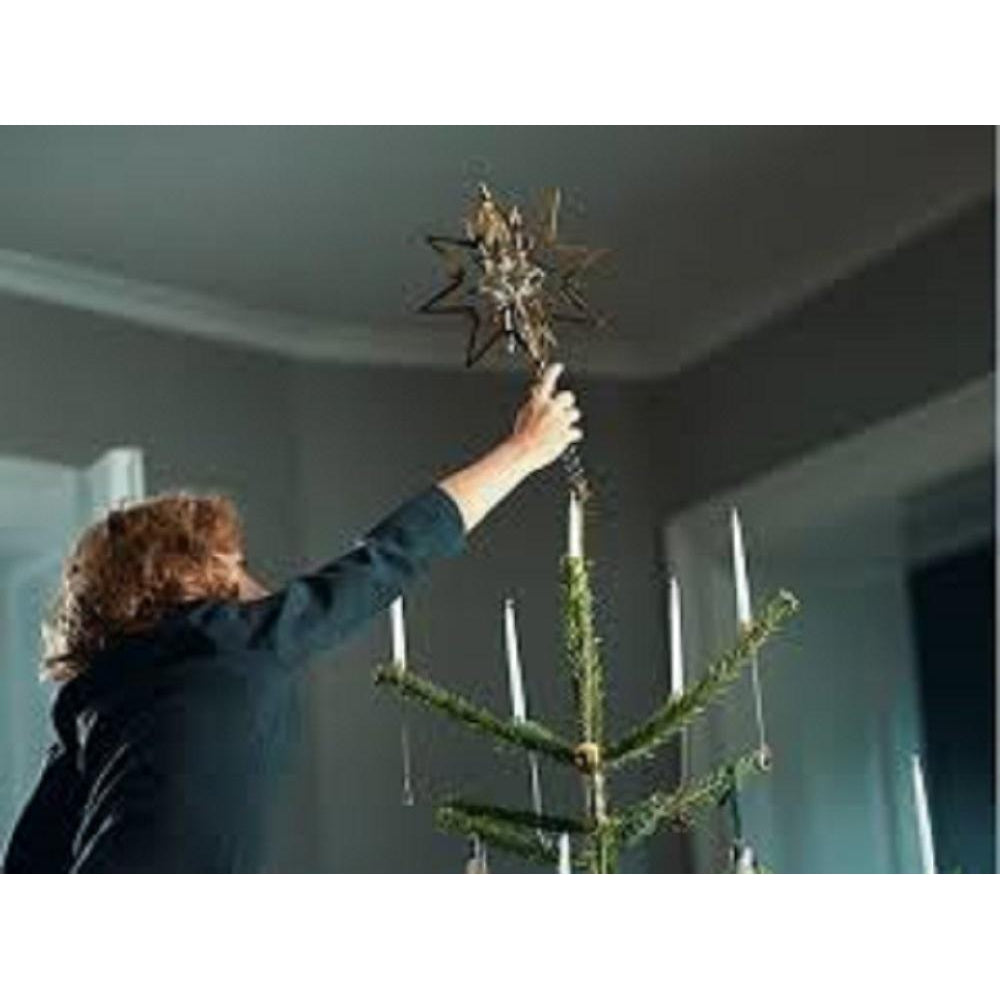 [product_category]-Georg Jensen Star Christmas Tree Star Palladium Plated, 19 Cm-Georg Jensen-5705145088696-3406001-GEO-3
