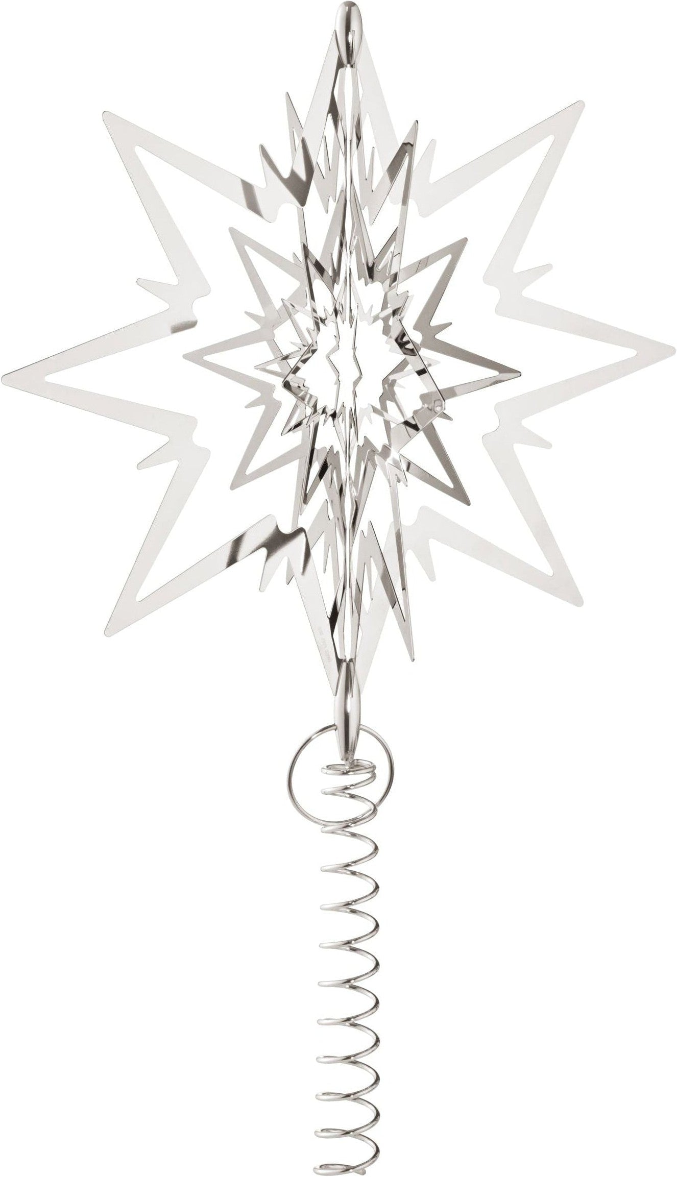 [product_category]-Georg Jensen Star Christmas Tree Star Palladium Plated, 24 Cm-Georg Jensen-5705145088672-3406000-GEO-1
