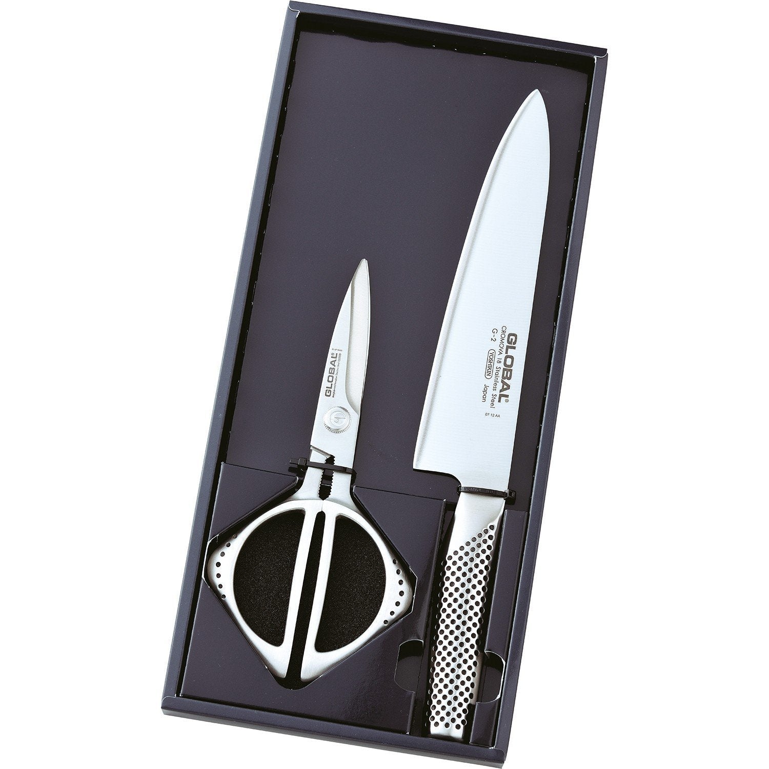 [product_category]-Global G 2210 Knife Set With Scissors, 2 Pcs-Global-4943691022103-1547-GLO-1