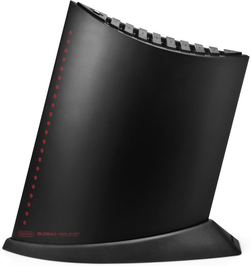 [product_category]-Global Gkb 52/Cb Knife Block Oval, Black-Global-4943691052230-1739-GLO-1