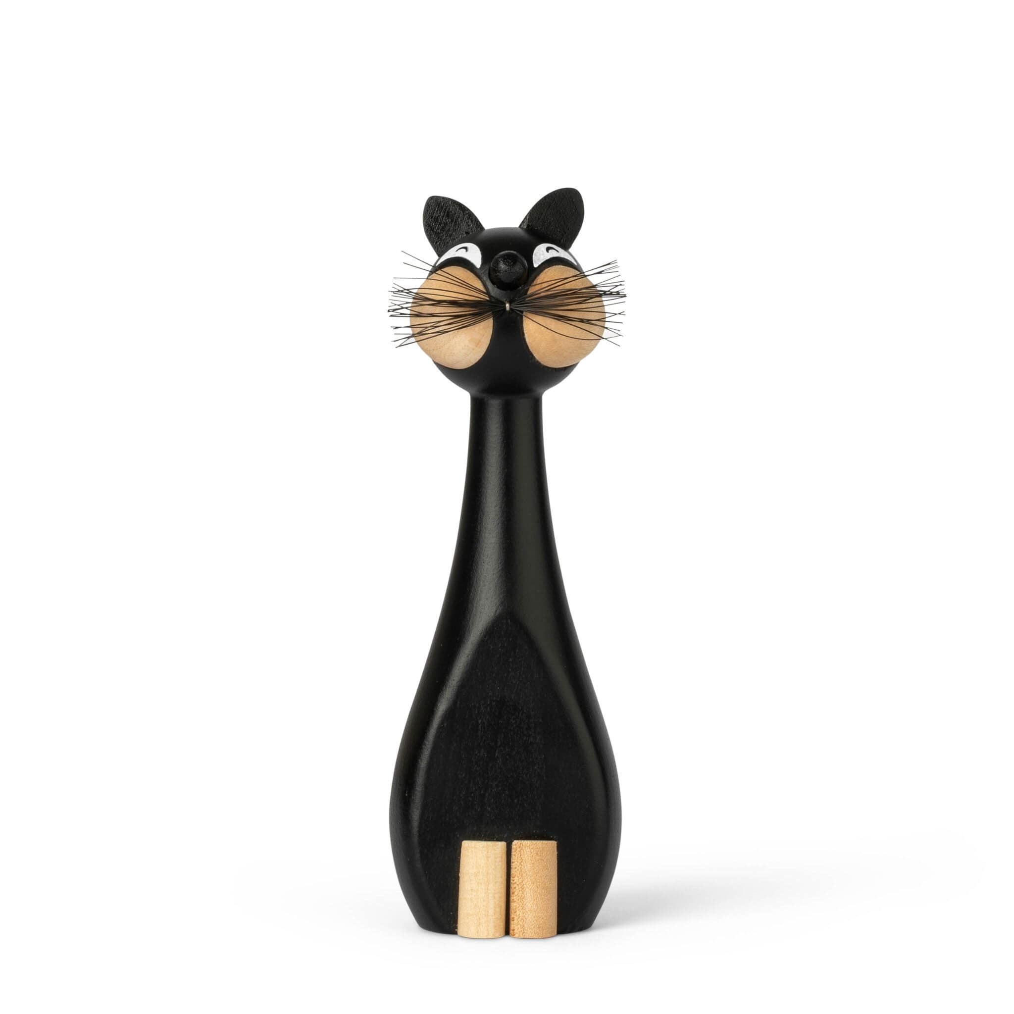 [product_category]-Gunnar Flørning Cat Wooden Figure, 15,7 Cm-Gunnar Flørning-5711841115116-115-GUN-4