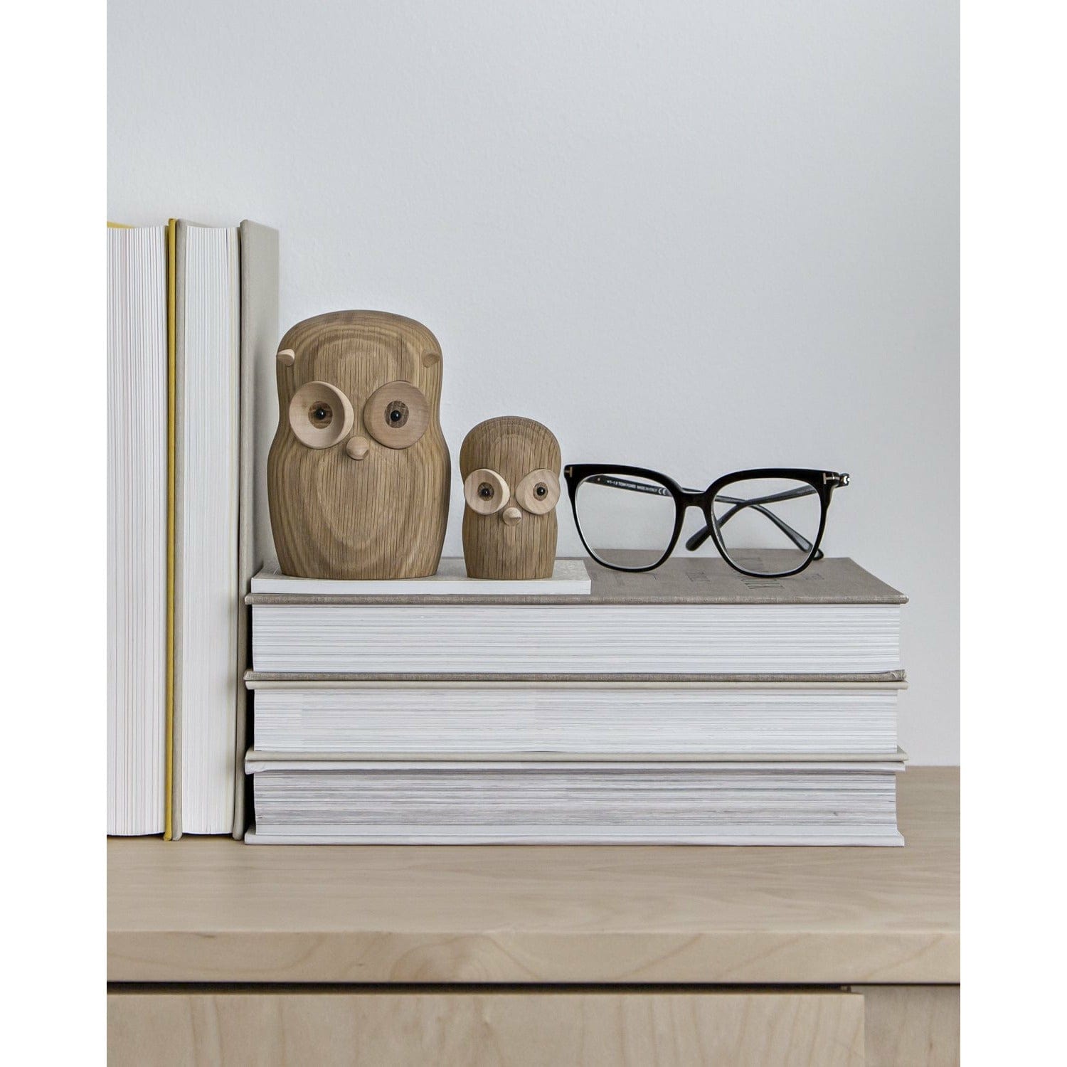 [product_category]-Gunnar Flørning Owl Wooden Figure, 12 Cm-Gunnar Flørning-5711841112115-112-GUN-2