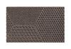 Heymat Hex Soil Doormat Dark Brown, 45x75cm