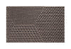 Heymat Hex Soil Doormat Dark Brown, 55x90cm