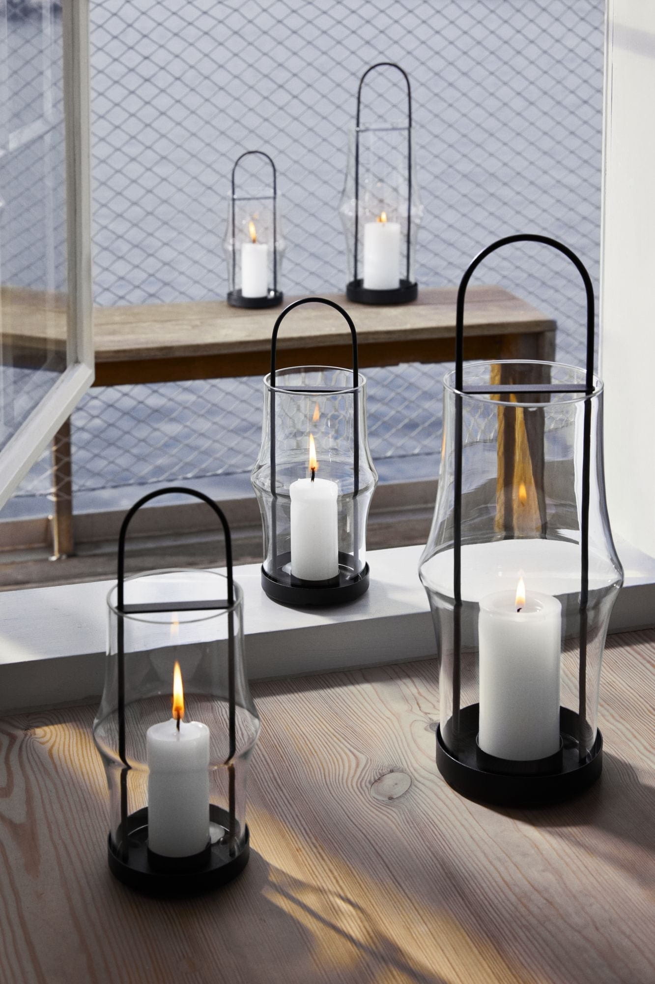 [product_category]-Holmegaard Arc Lantern 39 Cm, Clear-Holmegaard-5706422107611-4340264-HOL-13