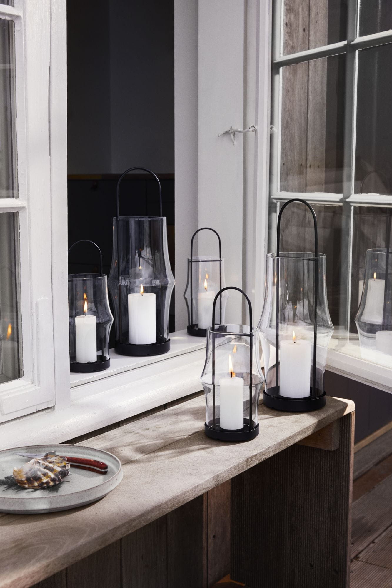 [product_category]-Holmegaard Arc Lantern 39 Cm, Clear-Holmegaard-5706422107611-4340264-HOL-15