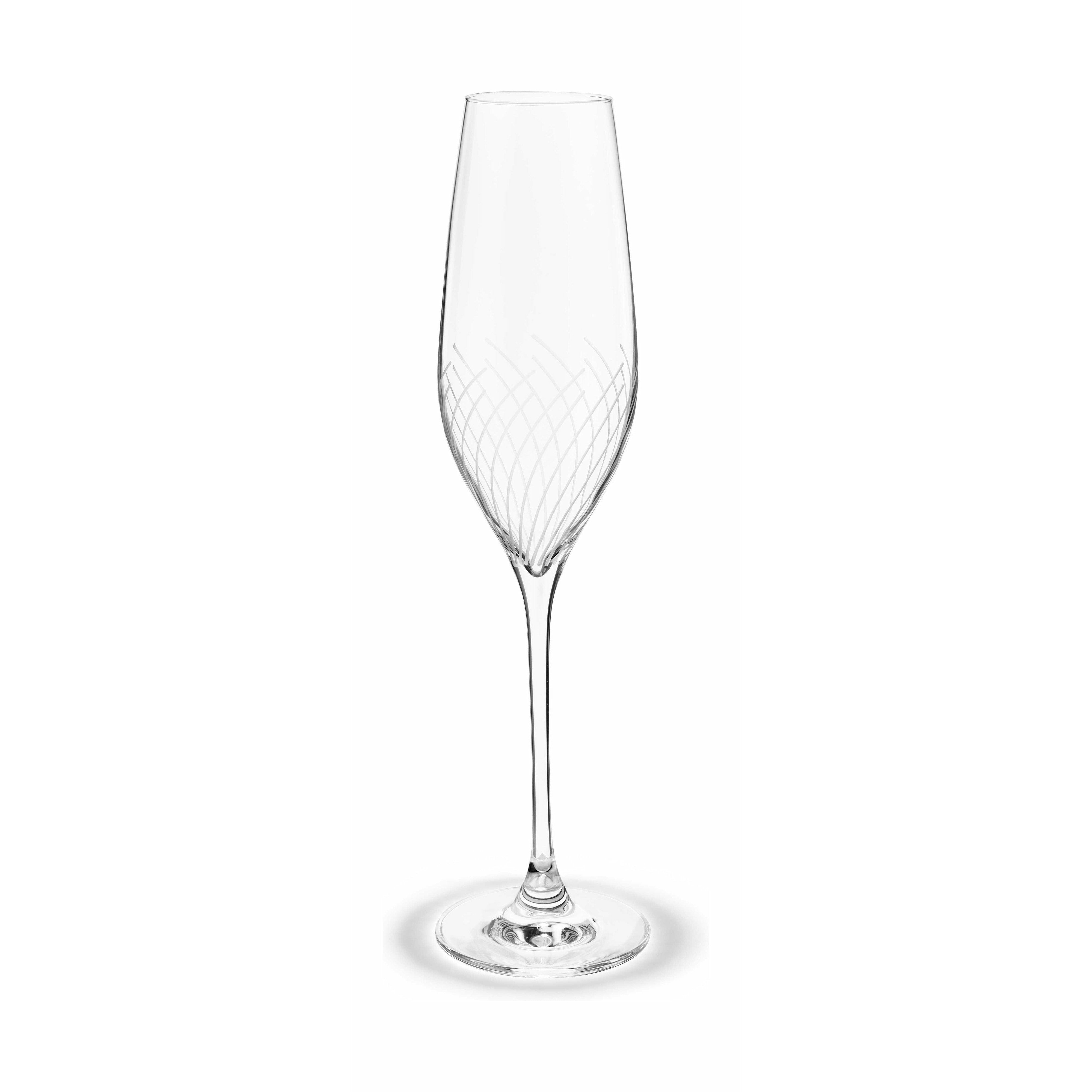[product_category]-Holmegaard Cabernet Lines Champagne Glass, 2 Pcs.-Holmegaard-5706422106881-4303414-HOL-1