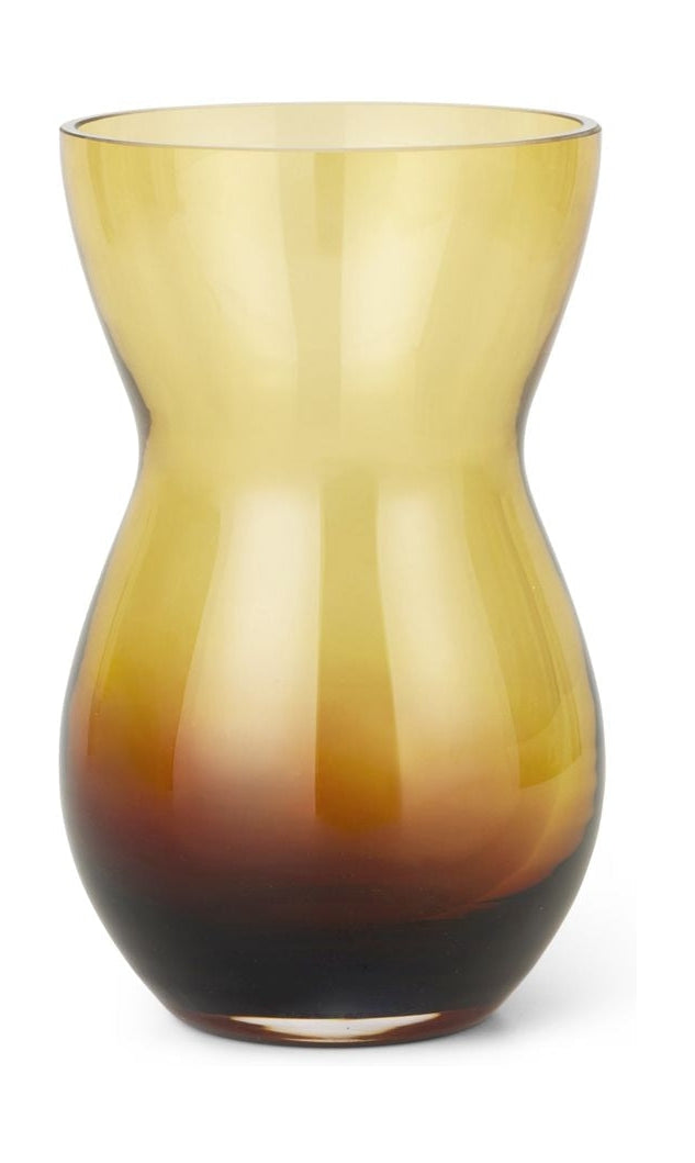 [product_category]-Holmegaard Calabas Duo Vase H21 Cm, Burgundy/Amber-Holmegaard-5706422107222-4300522-HOL-1