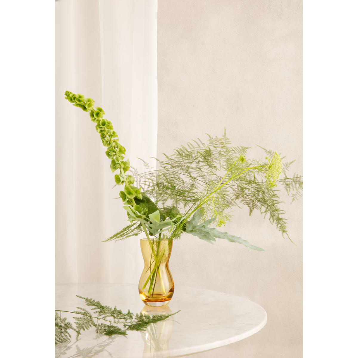 [product_category]-Holmegaard Calabas Vase 16 Cm, Amber-Holmegaard-5706422107031-4300520-HOL-4