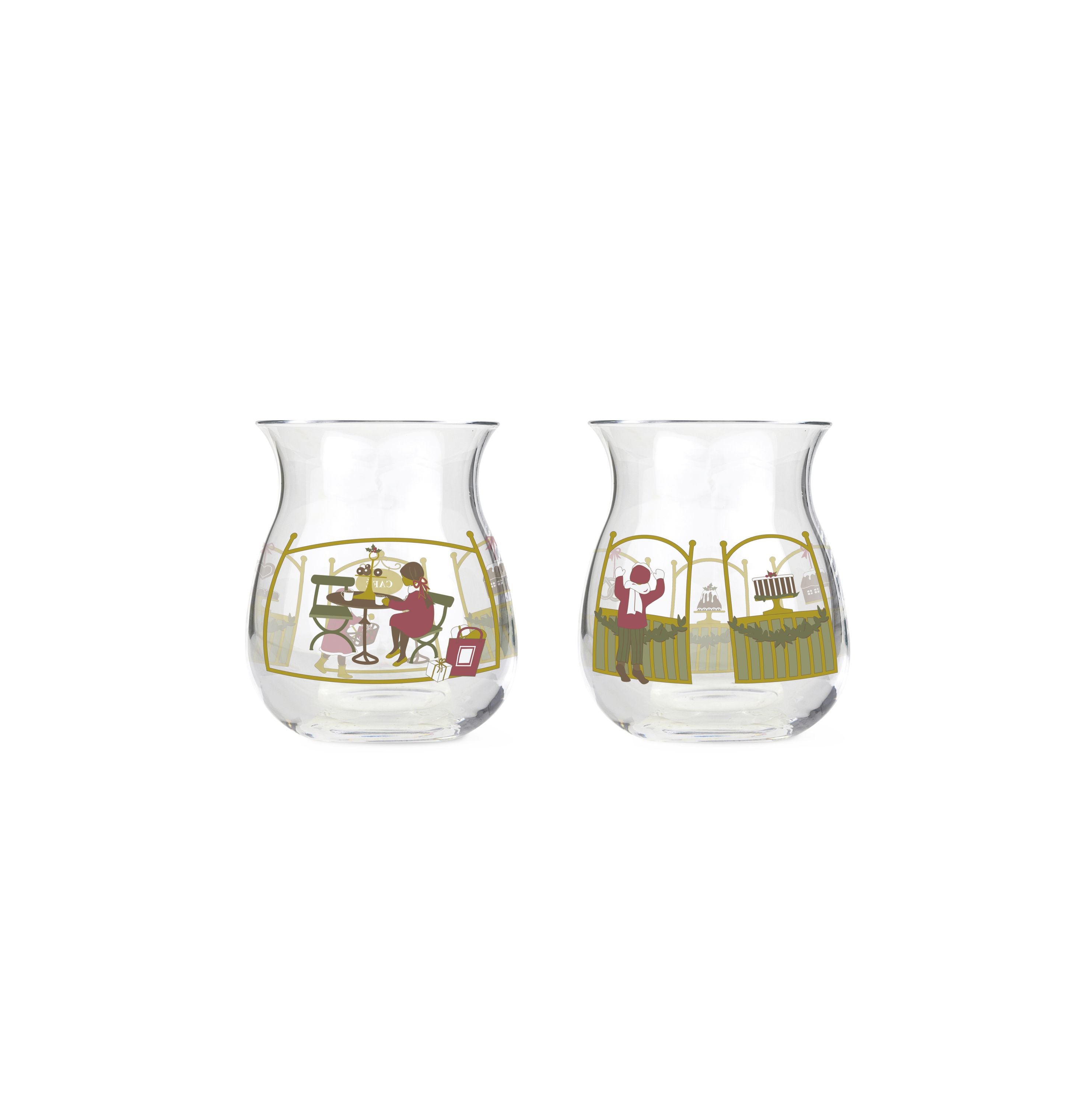[product_category]-Holmegaard Christmas Tealight Holder 2023 H7,5 Cm 2 Pcs.-Holmegaard-5706422108199-4800524-HOL-6