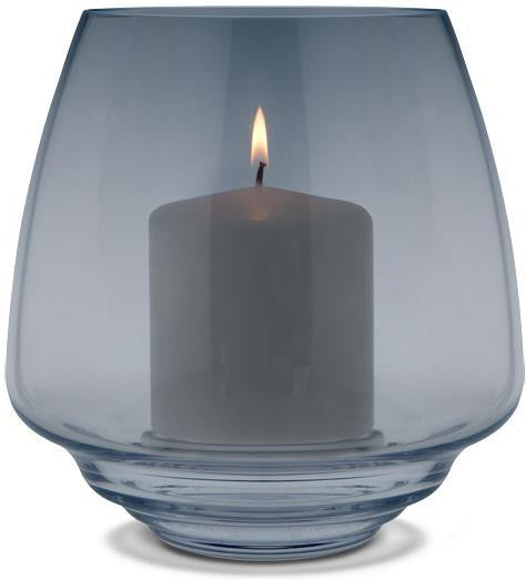 [product_category]-Holmegaard Flow Block Candle Holder, Blue-Holmegaard-5706422103347-4353975-HOL-1