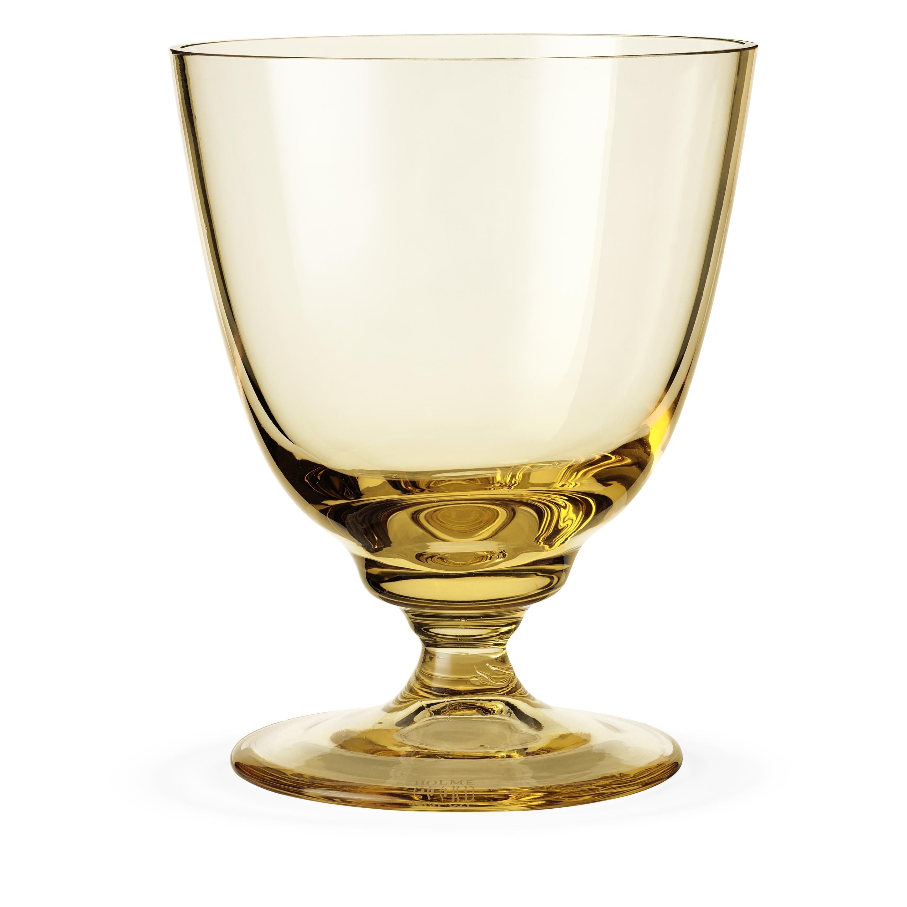 [product_category]-Holmegaard Flow Goblet Glass 35 Cl, Amber-Holmegaard-5706422106645-4300469-HOL-2