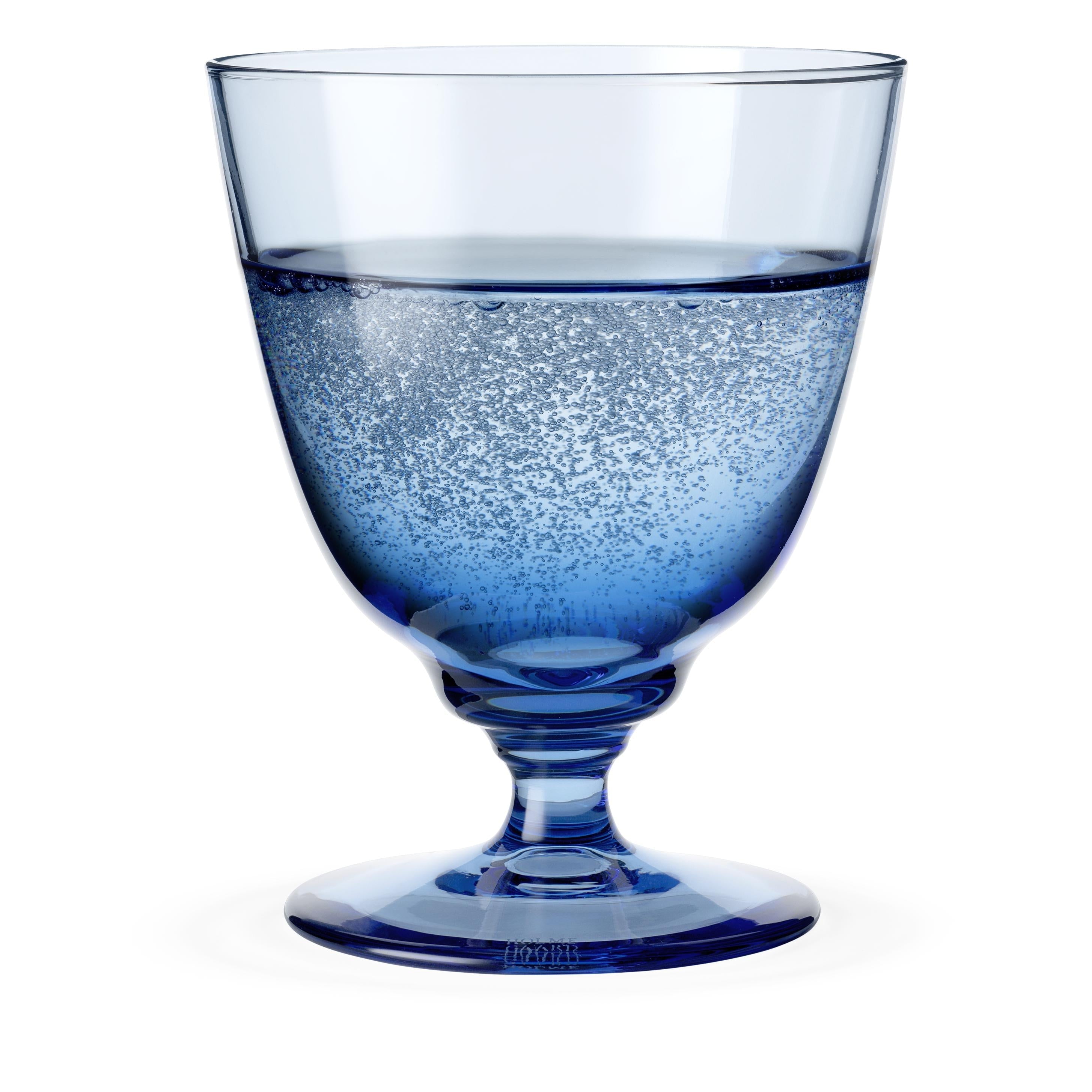 [product_category]-Holmegaard Flow Goblet Glass 35 Cl, Blue-Holmegaard-5706422106621-4300468-HOL-1