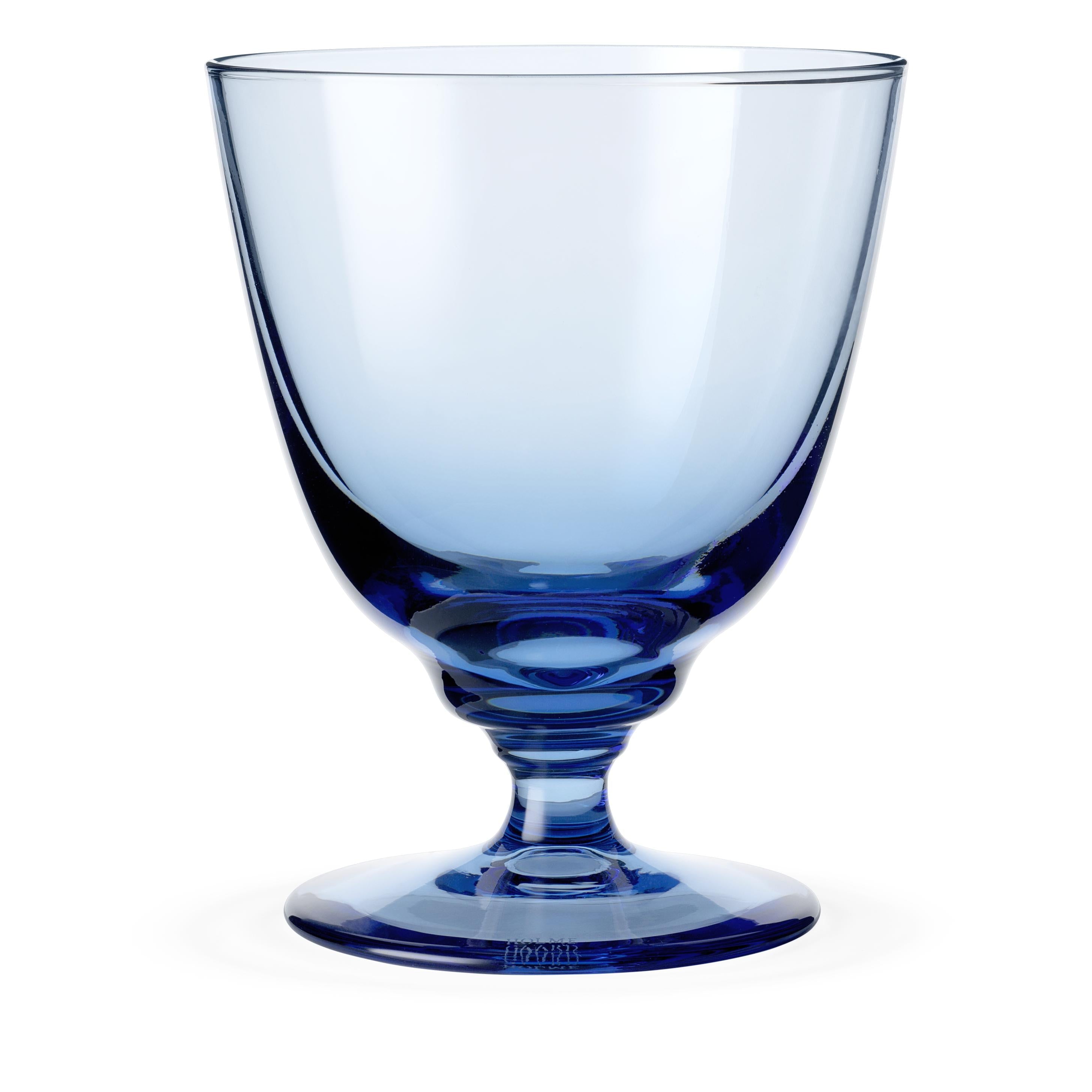 [product_category]-Holmegaard Flow Goblet Glass 35 Cl, Blue-Holmegaard-5706422106621-4300468-HOL-2
