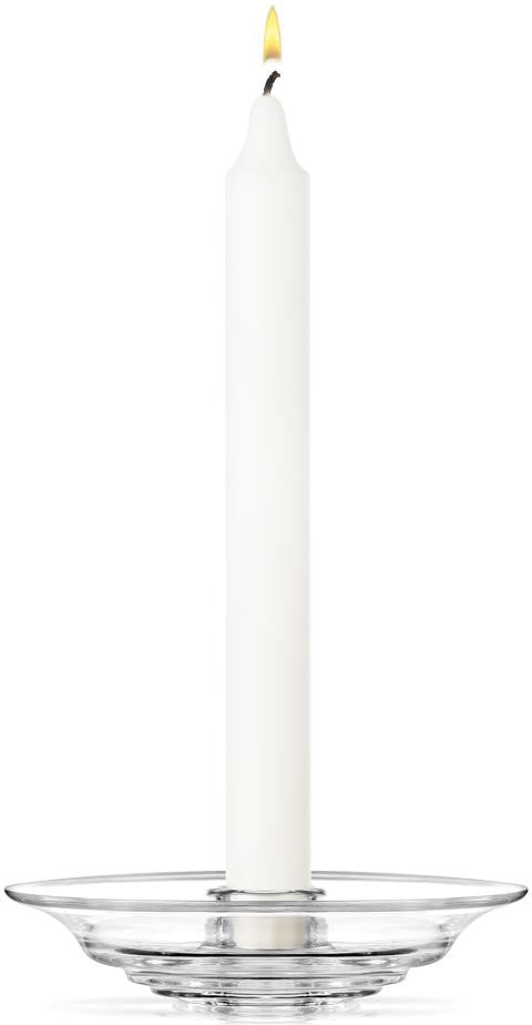[product_category]-Holmegaard Flow Table Candle Holder, Clear-Holmegaard-5706422103354-4353978-HOL-1
