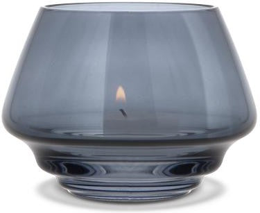 [product_category]-Holmegaard Flow Tealight Holder, Blue-Holmegaard-5706422103323-4353971-HOL-1