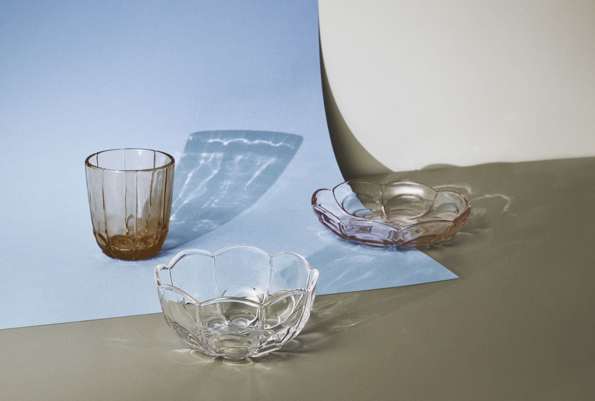 [product_category]-Holmegaard Lily Water Glass Set Of 2 320 Ml, Brown-Holmegaard-5706422107659-4344403-HOL-5
