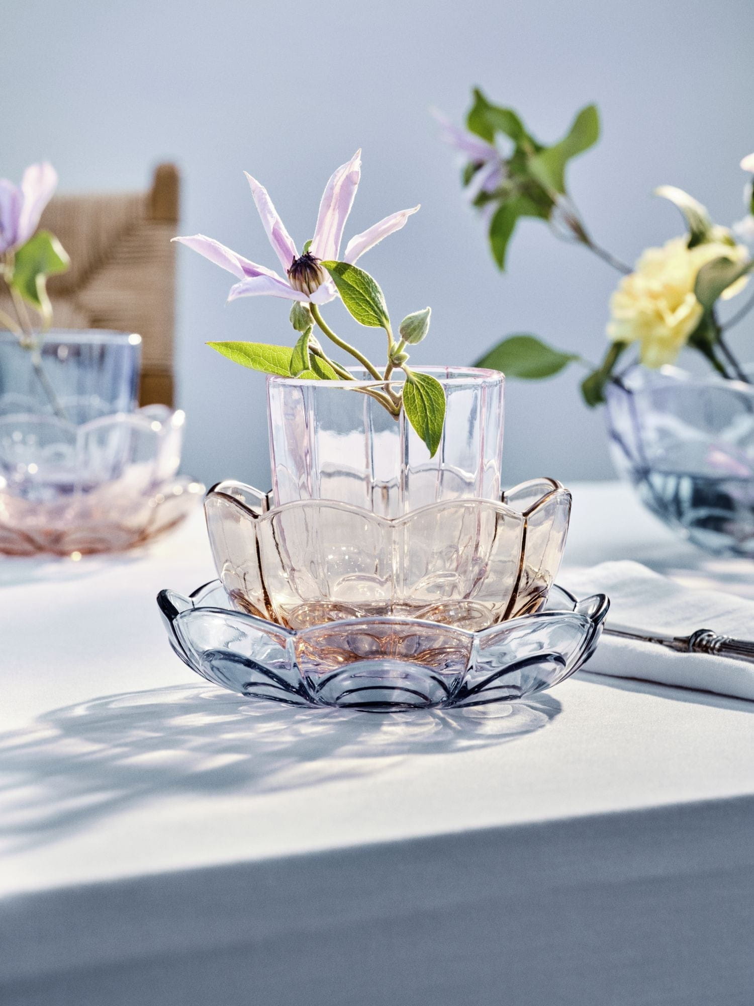 [product_category]-Holmegaard Lily Water Glass Set Of 2 320 Ml, Pink-Holmegaard-5706422107635-4344400-HOL-21