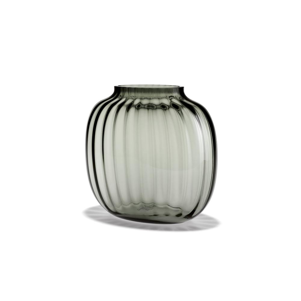 [product_category]-Holmegaard Primula Oval Vase Smoke, H17,5cm-Holmegaard-5706422103965-4340397-HOL-3