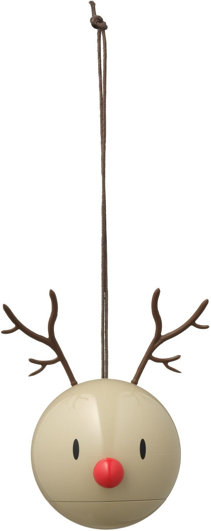 [product_category]-Hoptimist Christmas Bauble Reindeer Brown, 2 Pcs.-Hoptimist-5710350003037-26097-HOP-1