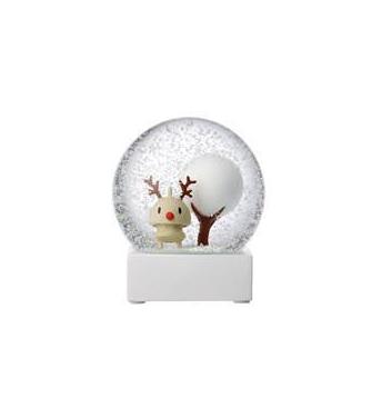 [product_category]-Hoptimist Rudolf Schneekugel, ø10 Cm-Hoptimist-5710350001019-26378-HOP-1